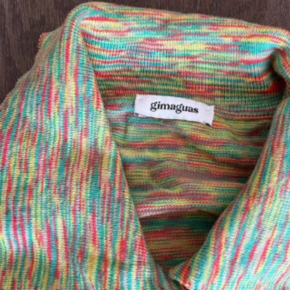 Gimaguas SSENSE Exclusive Green & Red Agatha Cardigan multi color green - Picture 2 of 6